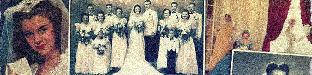 1940s Wedding Dresses & Gowns 1940s-wedding-gowns