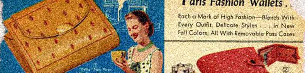 1950s Wallets: Styles, Trends & Pictures 1950s-wallets